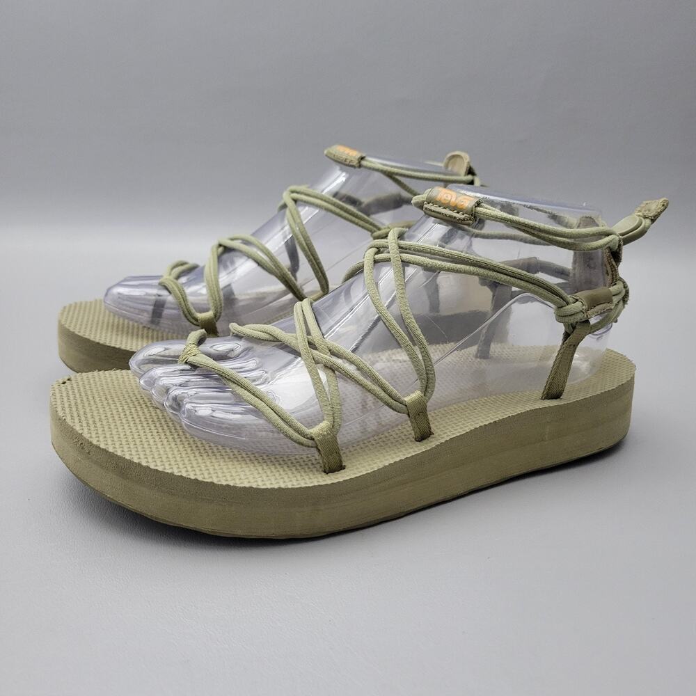 Teva Women's Midform Infinity Strappy Adjustable Sandal US 9 Green
